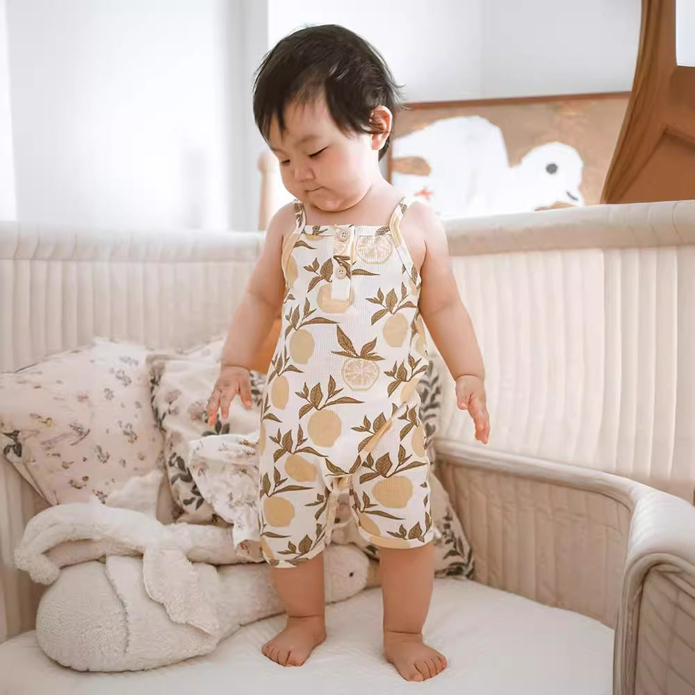 Baby Waffle Jumpsuit
