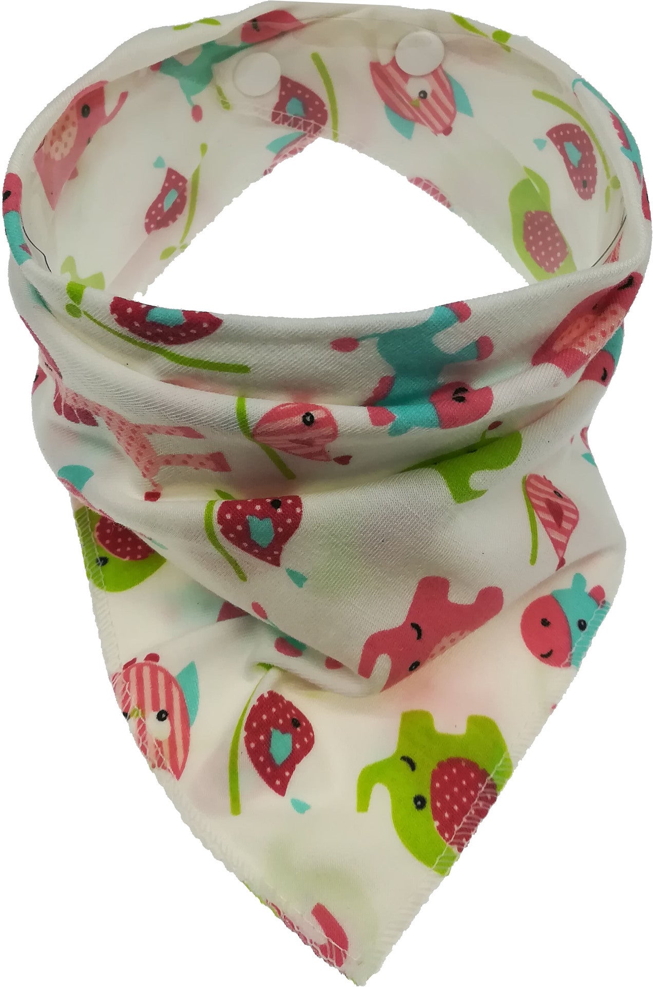 Baby Cotton Cartoon Absorbent Bibs