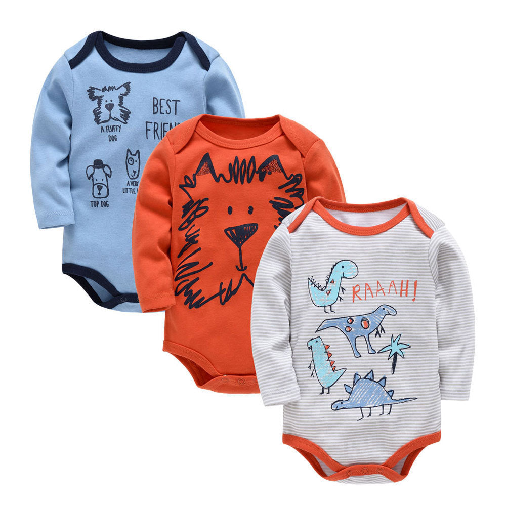 Long Sleeve Cartoon Newborn Clothes