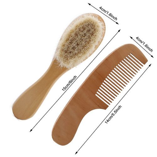 Baby Bath, Wooden Comb