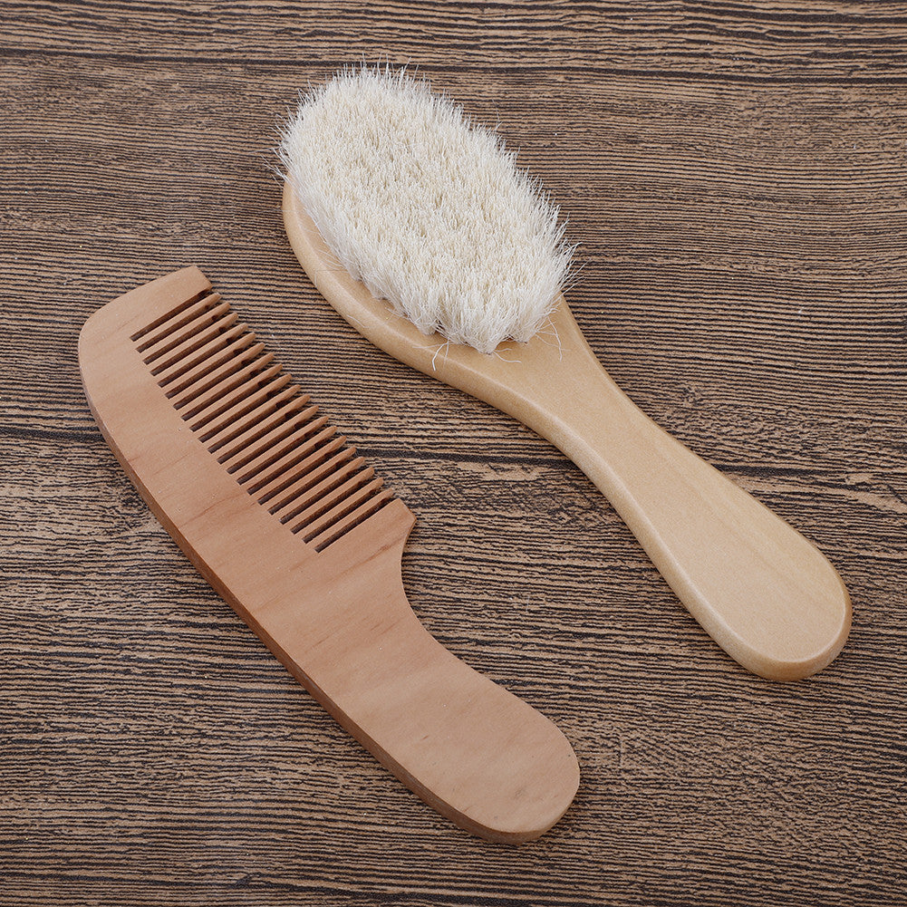 Baby Bath, Wooden Comb