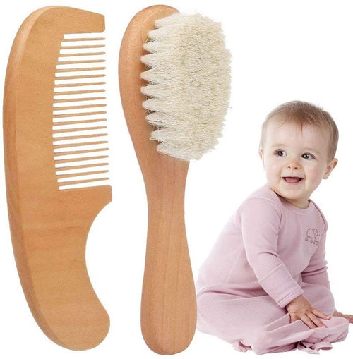 Baby Bath, Wooden Comb