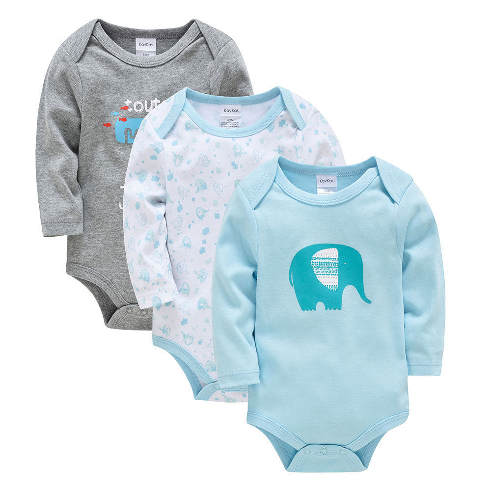 Long Sleeve Cartoon Newborn Clothes