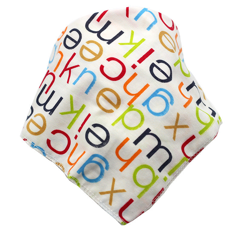 Baby Cotton Cartoon Absorbent Bibs
