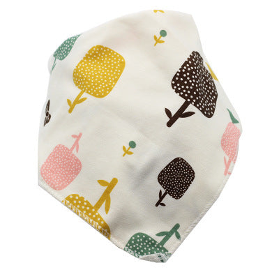 Baby Cotton Cartoon Absorbent Bibs