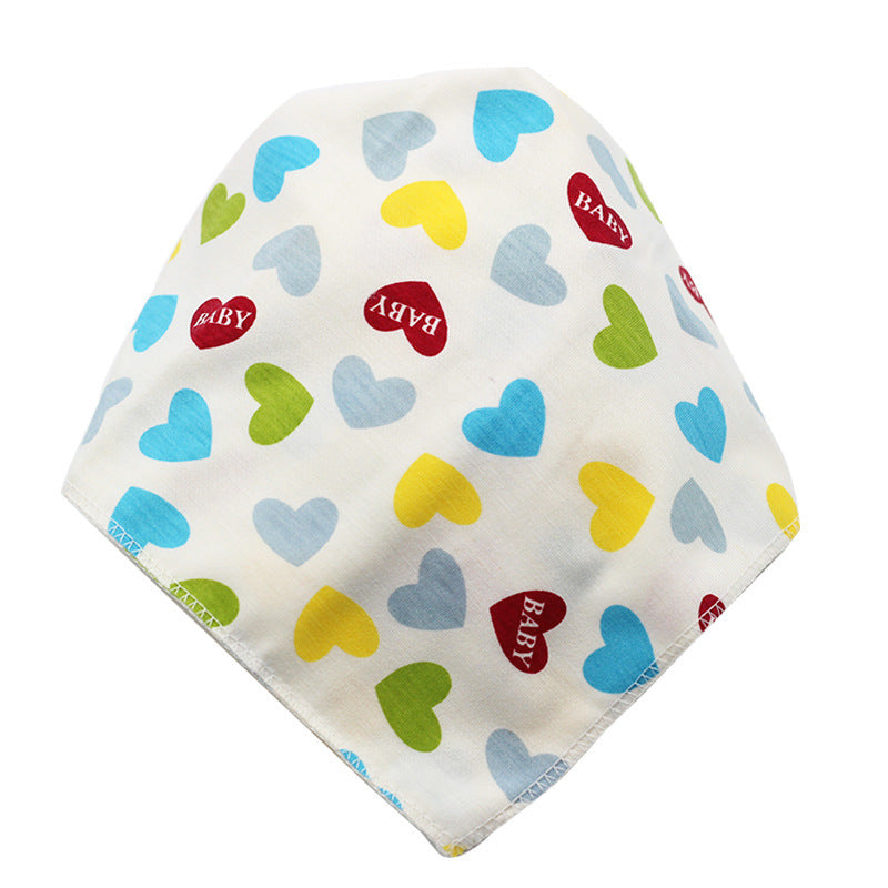 Baby Cotton Cartoon Absorbent Bibs