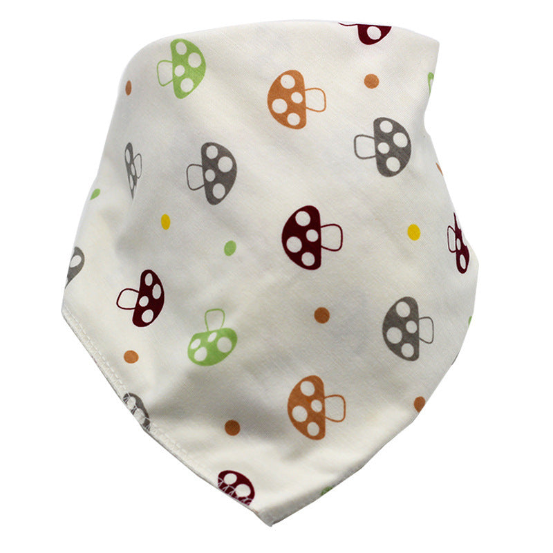 Baby Cotton Cartoon Absorbent Bibs