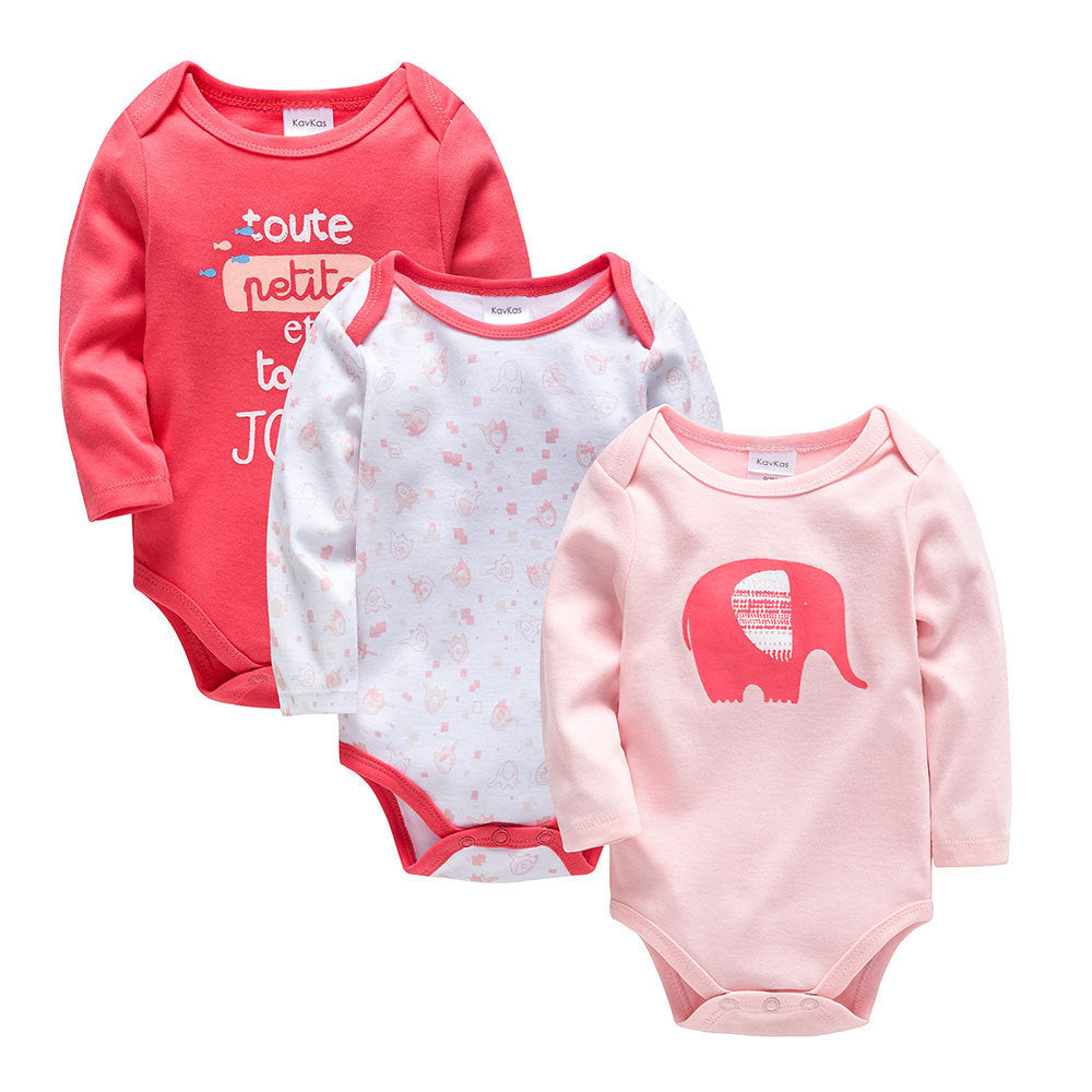 Long Sleeve Cartoon Newborn Clothes
