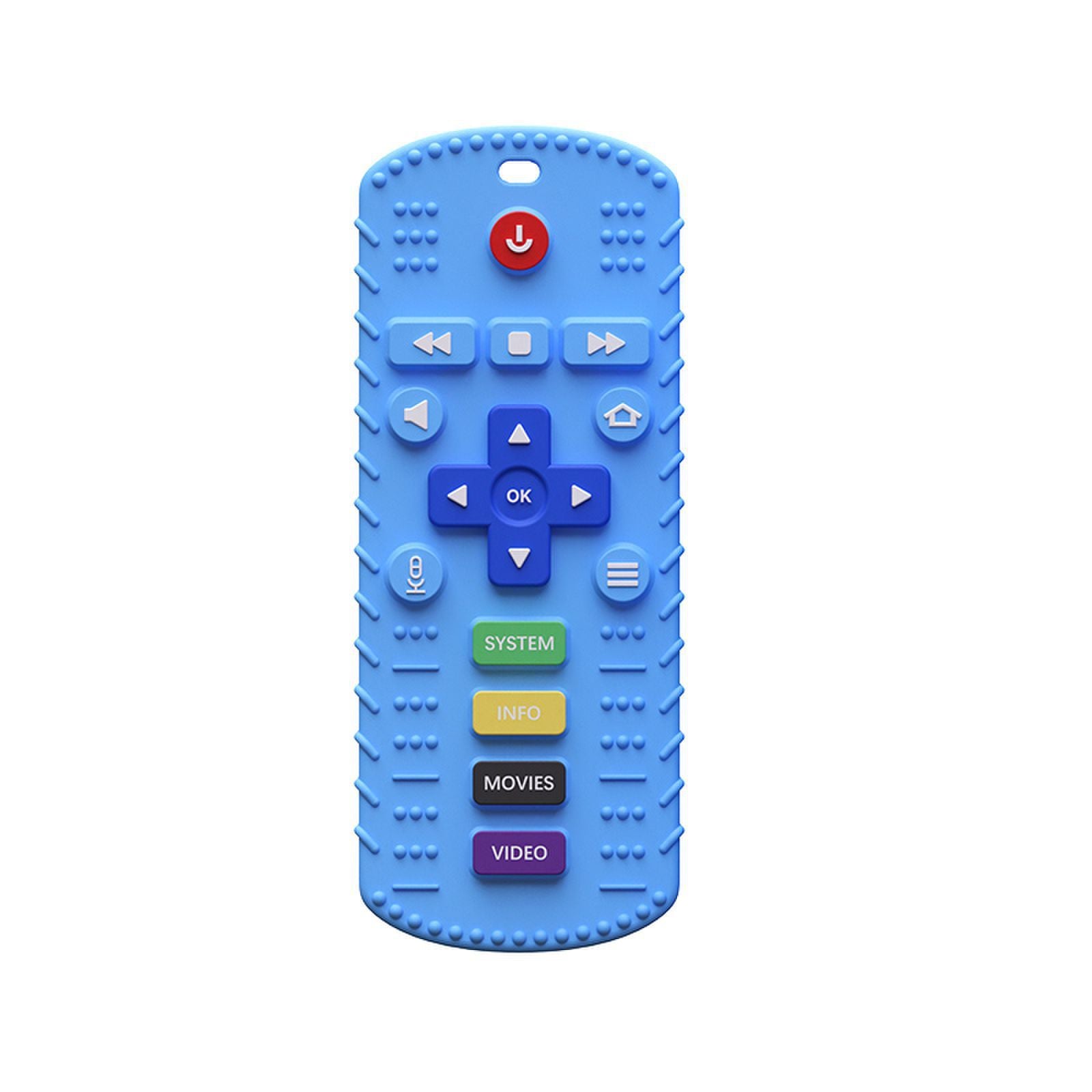 Food Grade Material Baby Molar Toy Remote Control Teether