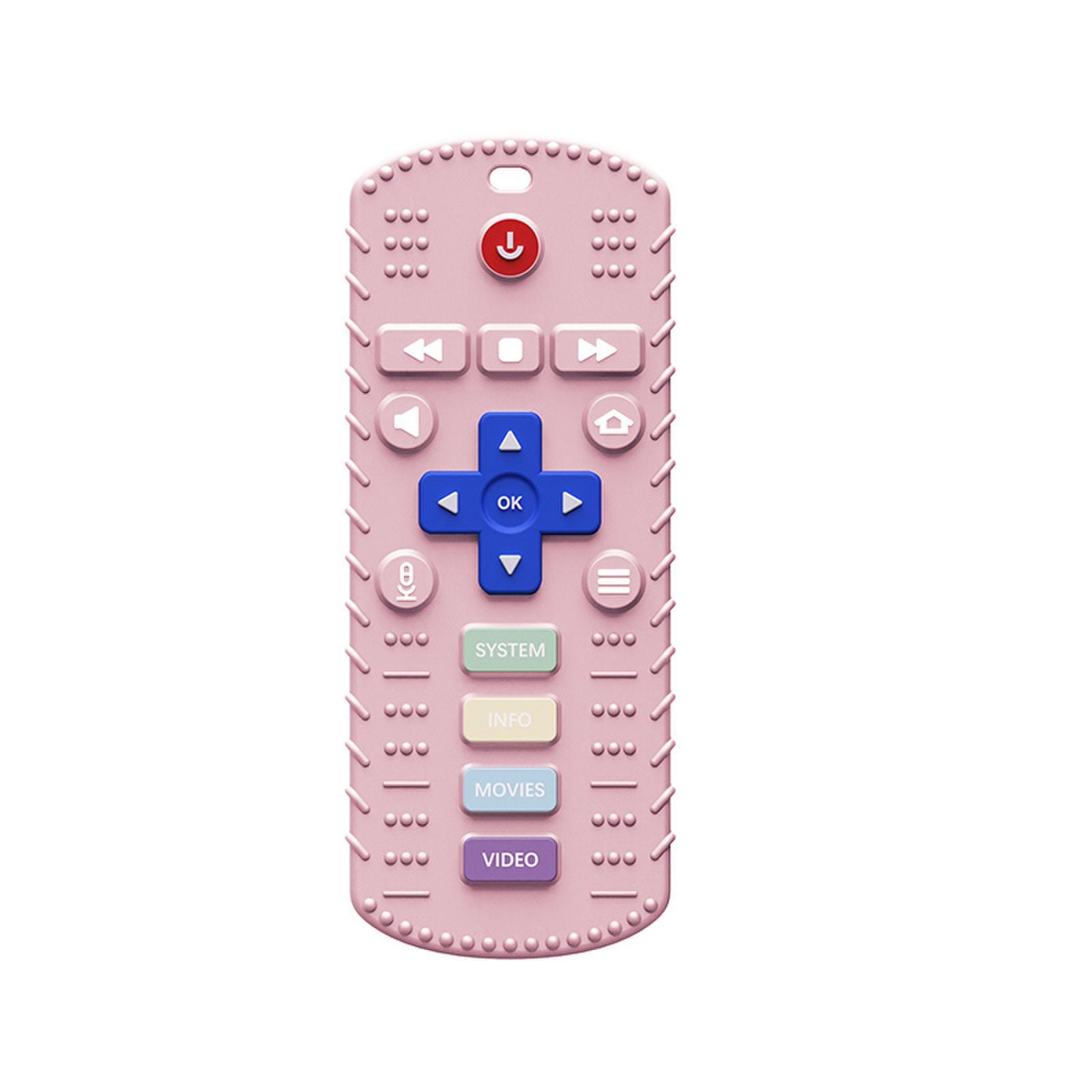 Food Grade Material Baby Molar Toy Remote Control Teether