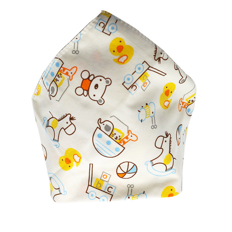 Baby Cotton Cartoon Absorbent Bibs