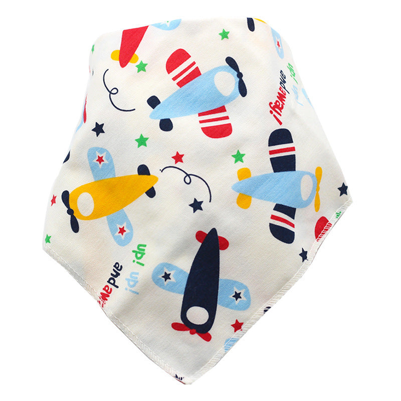 Baby Cotton Cartoon Absorbent Bibs