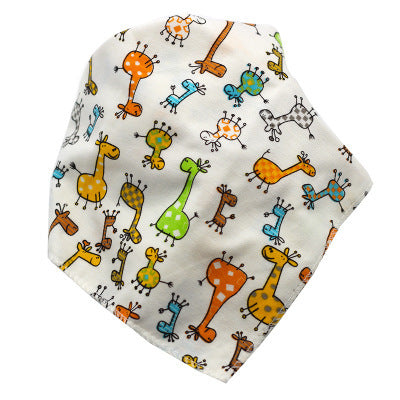 Baby Cotton Cartoon Absorbent Bibs