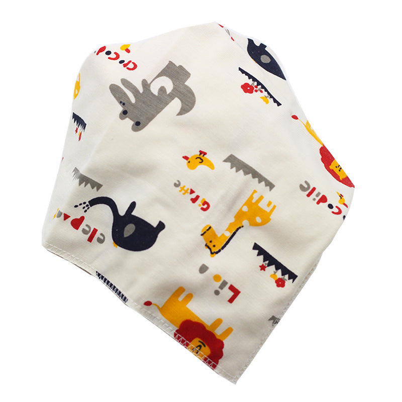 Baby Cotton Cartoon Absorbent Bibs