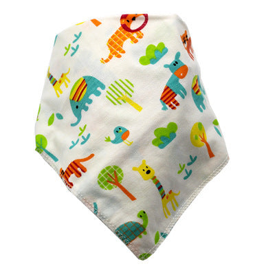 Baby Cotton Cartoon Absorbent Bibs