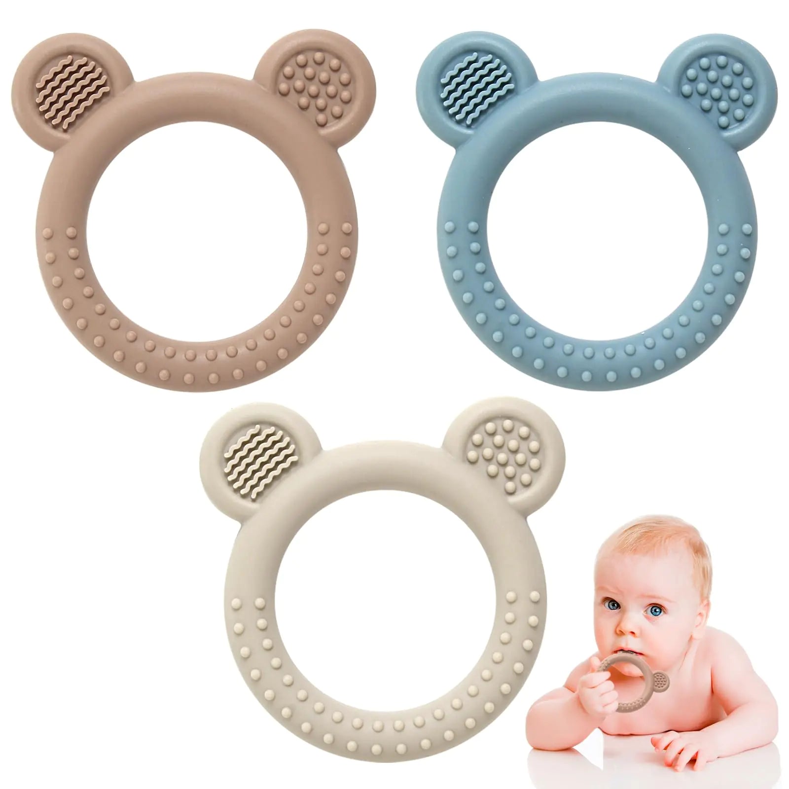 Eascrozn Teething Toys