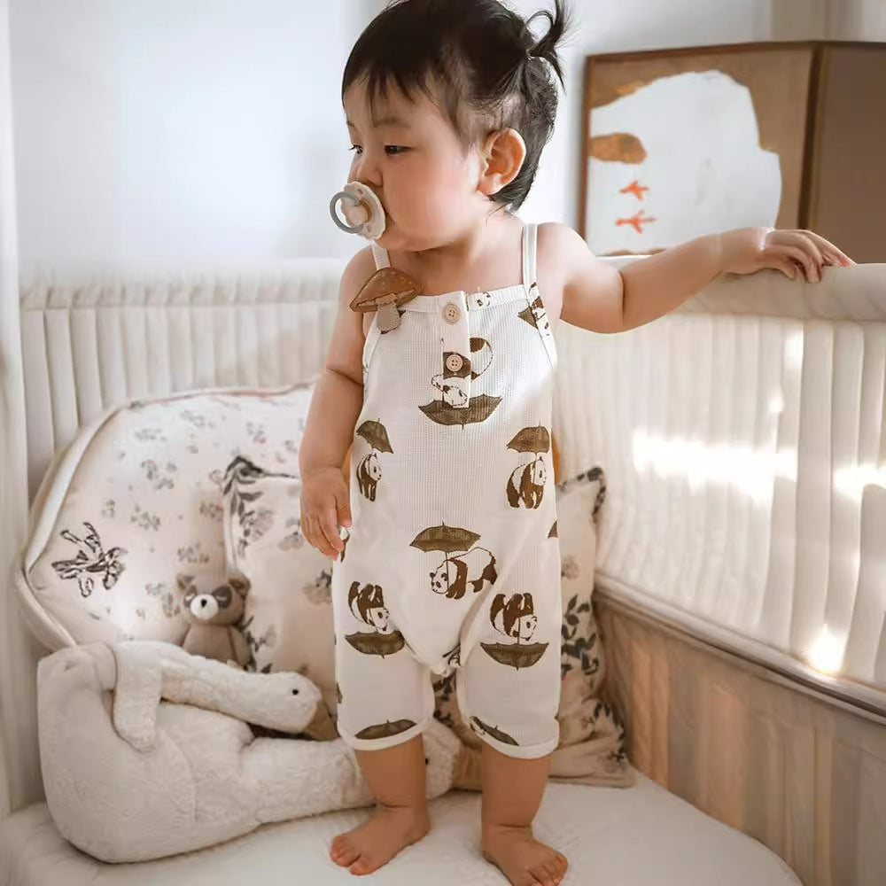 Baby Waffle Jumpsuit