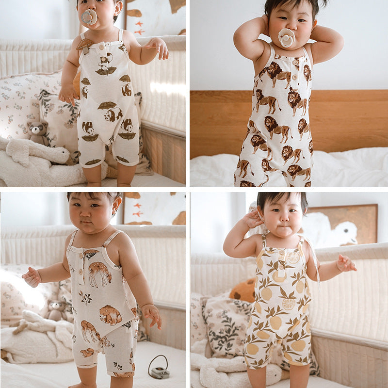 Baby Waffle Jumpsuit